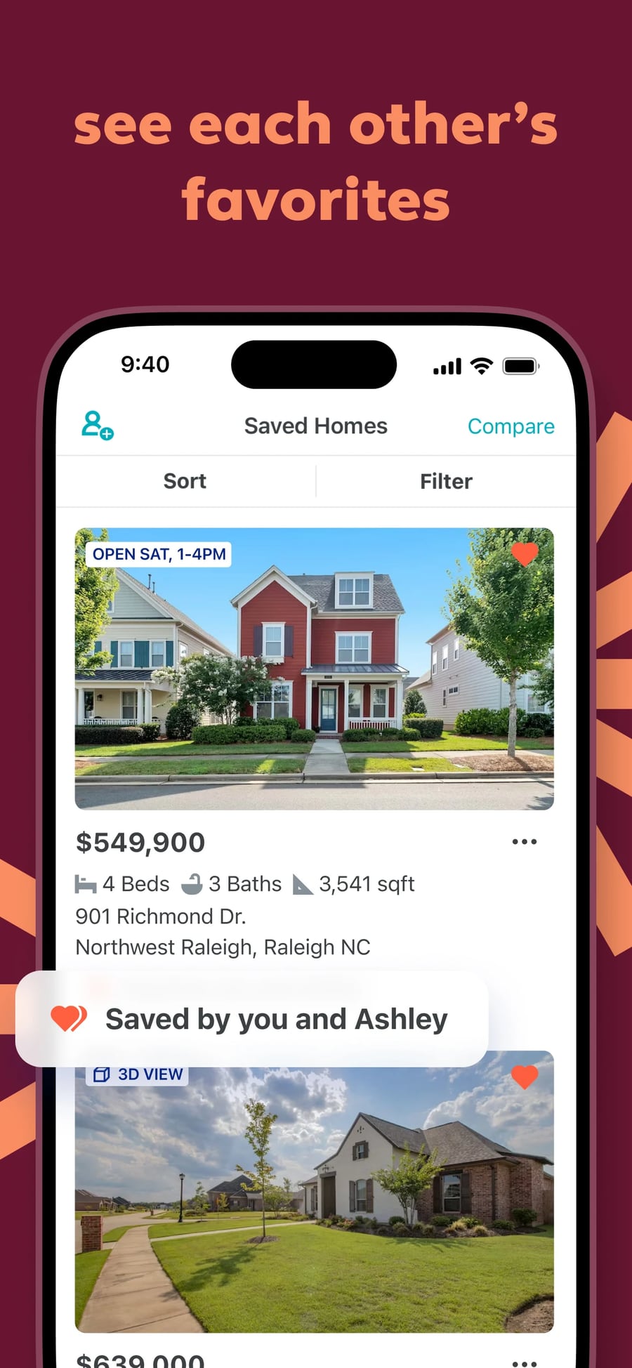Trulia: общие избранные