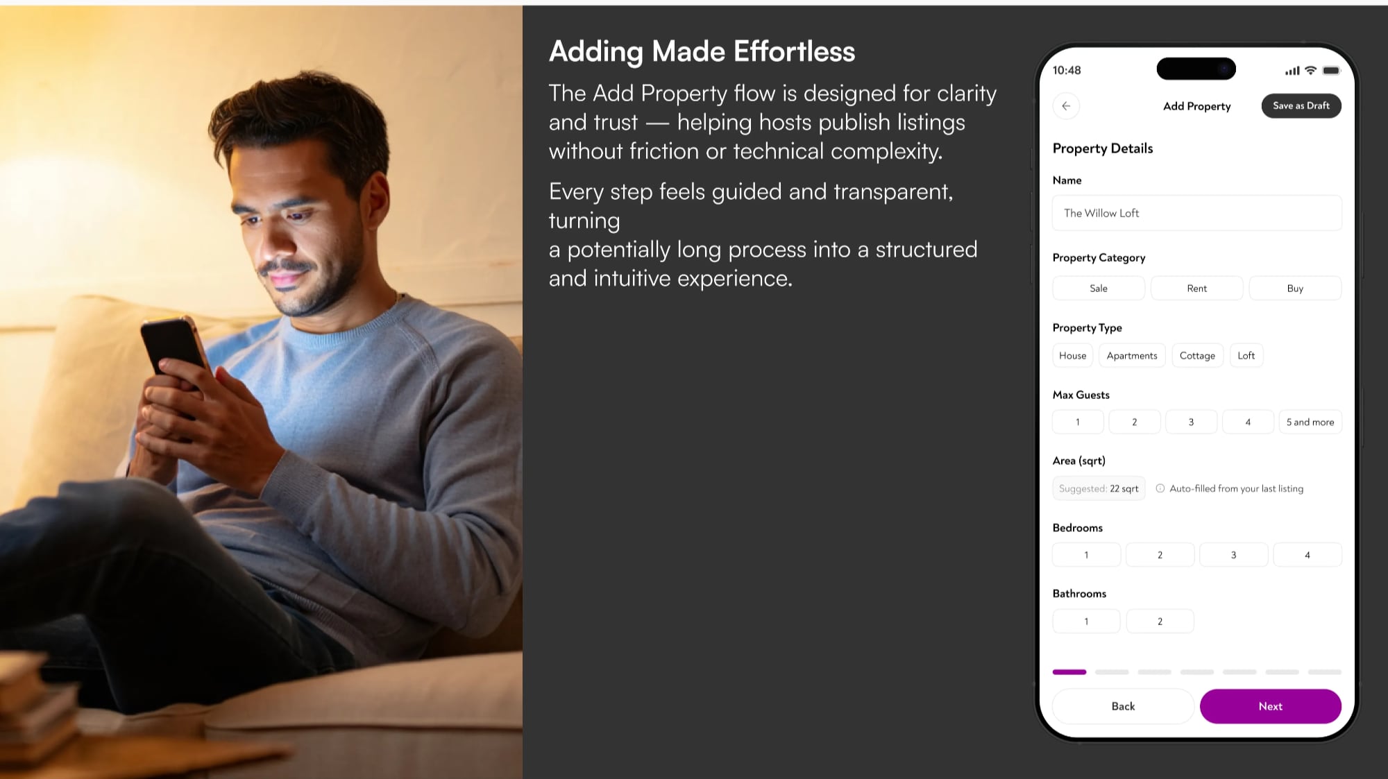 Adding Made Effortless: сценарий добавления объекта владельцем